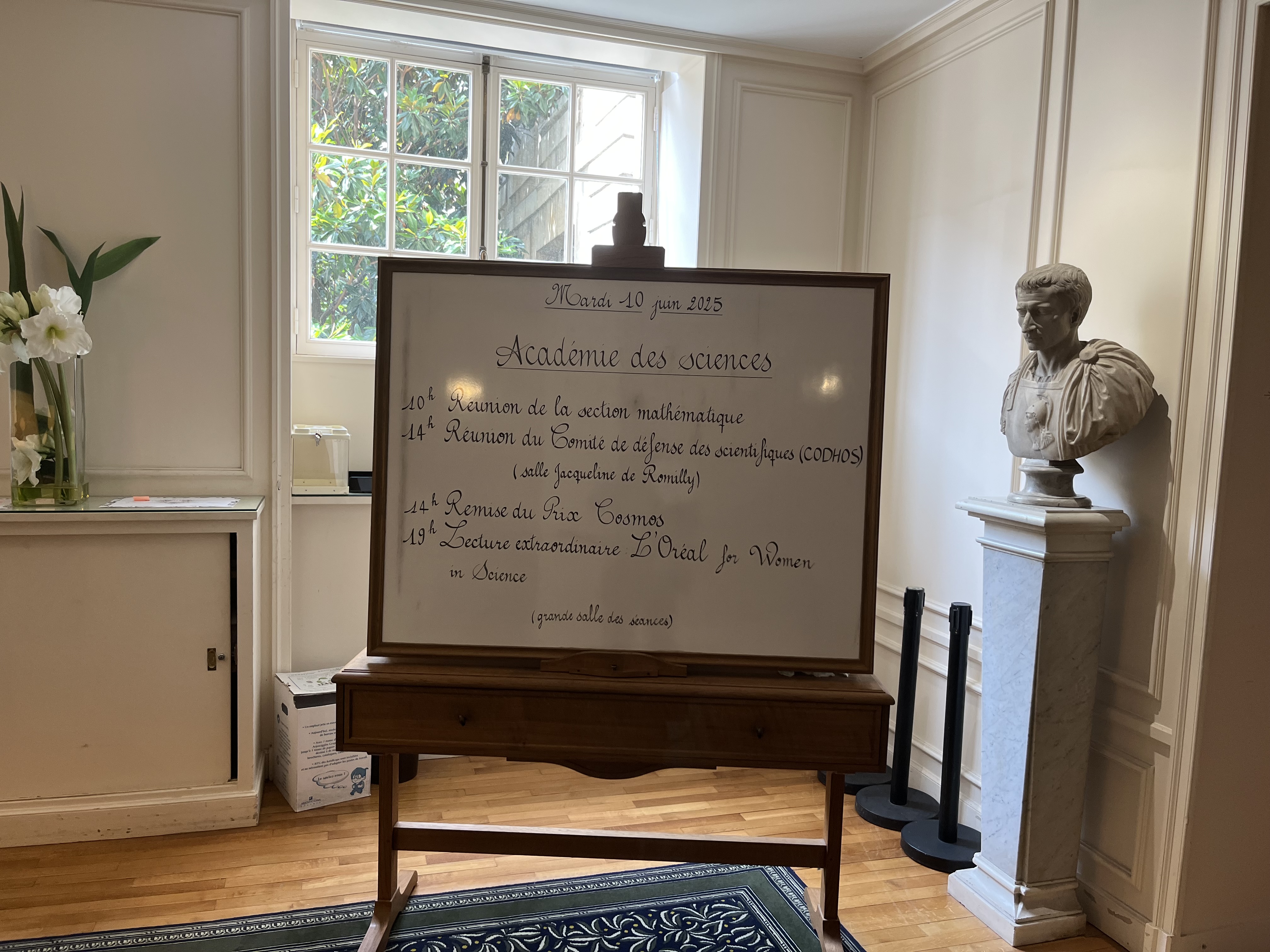 Annonce des Prix Cosmos